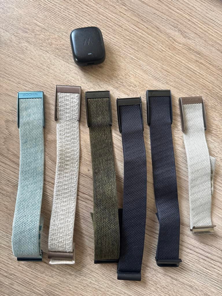 Whoop 3.0 bandjes en lader - Diverse kleuren, Sieraden, Tassen en Uiterlijk, Activity trackers, Ophalen of Verzenden, Gebruikt