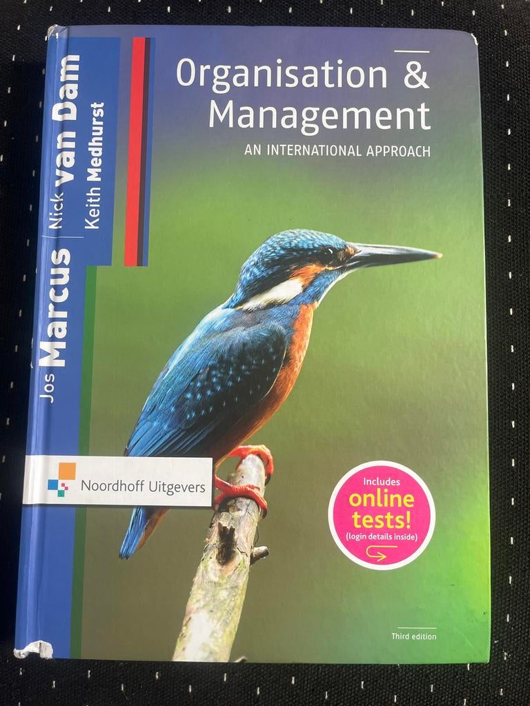 Organisatie & Management - Jos Marcus, Nick van Dam, Keith M, Ophalen of Verzenden, Zo goed als nieuw