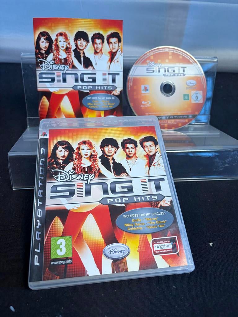 Disney Sing It Pop Hits PS3, Spelcomputers en Games, Muziek, Gebruikt, Disney, Sing