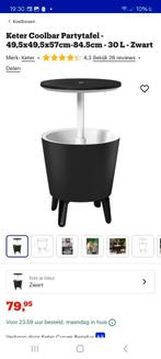 Keter Coolbar Partytafel - Nieuw!, Kunststof, Keter, Curver B.V., Pascalstraat 4, 5015 DP Tilburg, Nederland, Nieuw