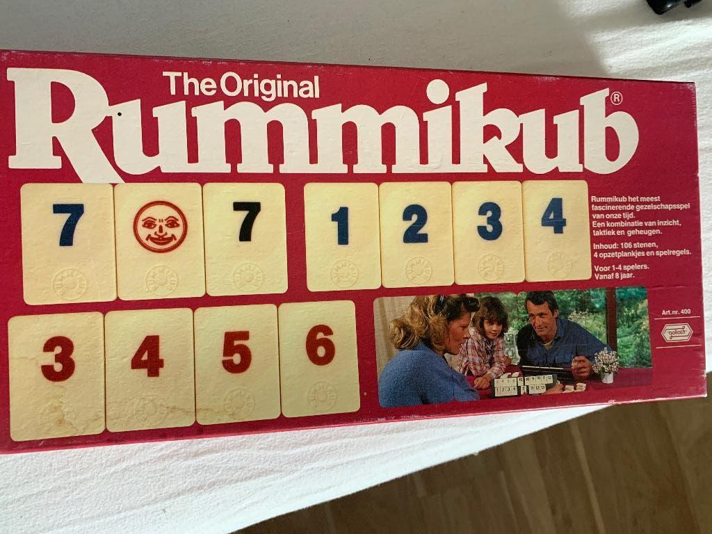 Rummikub, Een of twee spelers, Ophalen, Gebruikt, Goliath