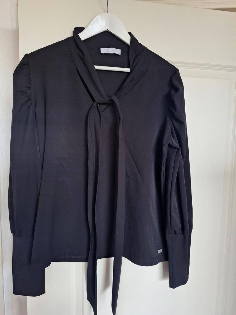 Zwarte top TQ Amsterdam maat XXL, Kleding | Dames, Ophalen of Verzenden