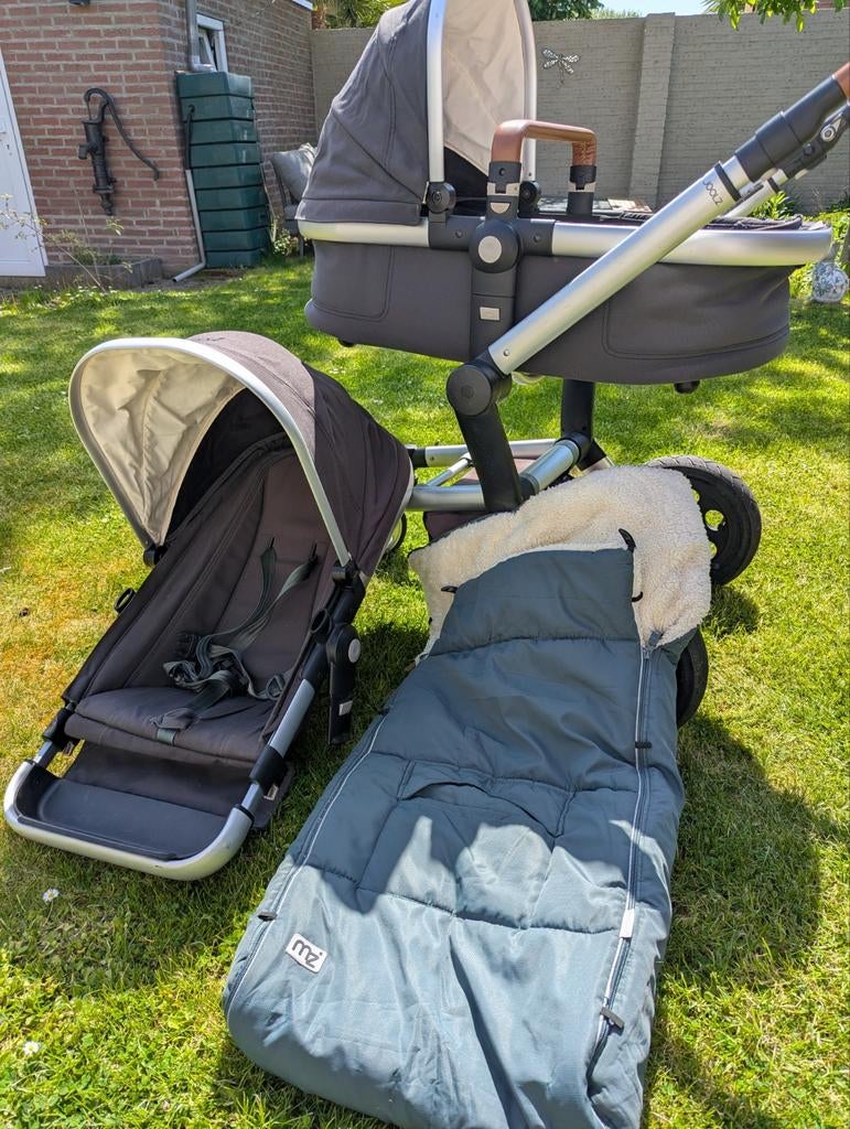 Kinderwagen incl warme voetenzak en Doeky, Ophalen, Gebruikt, Overige merken
