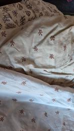 Wieg/kinderwagen hoeslaken met lakentje, Ophalen of Verzenden, Nieuw, Eenpersoons, Hoeslaken of Sloop