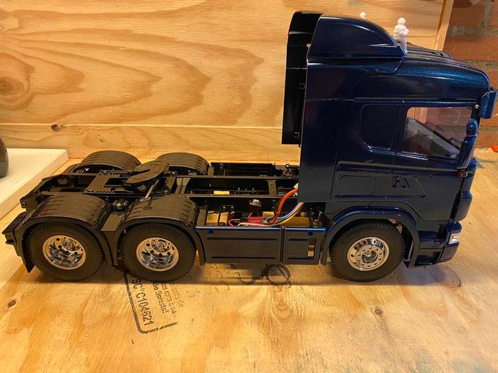 Tamiya scania rc truck te koop, Hobby en Vrije tijd, Modelbouw | Radiografisch | Auto's, Zo goed als nieuw, Auto onroad, Ophalen