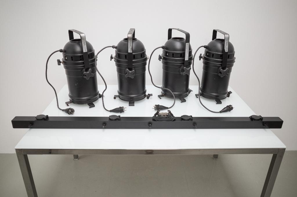 Theaterspots, Huis en Inrichting, Lampen | Spots, Gebruikt, Plafondspot of Wandspot, Metaal of Aluminium, Ophalen