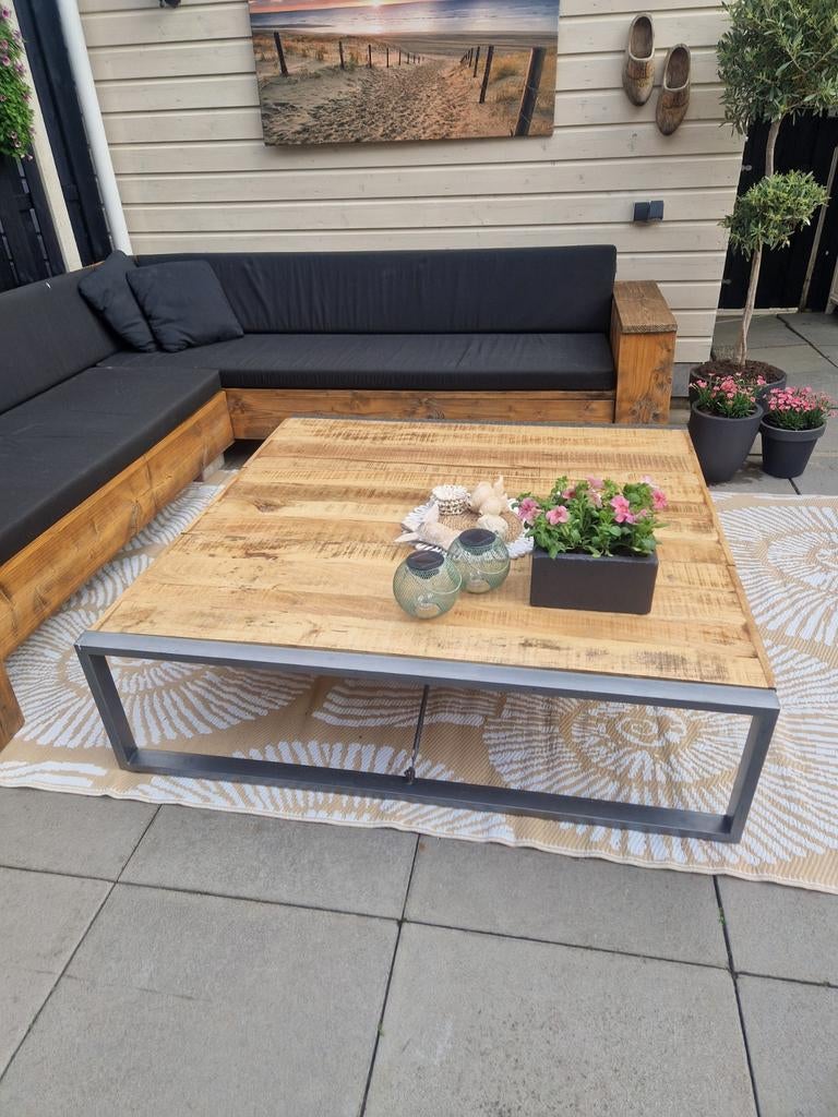 Salontafel of tuintafel, Ophalen, Rechthoekig, 50 tot 100 cm, Minder dan 50 cm