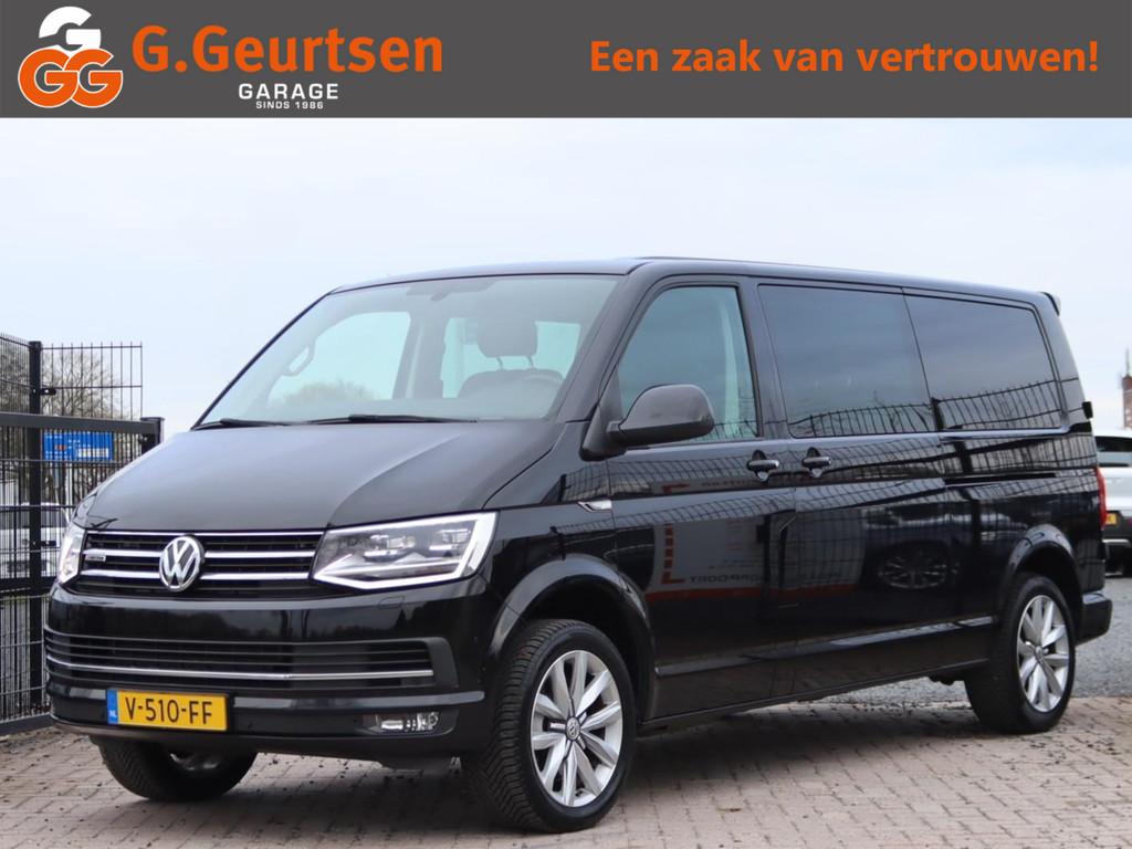 Volkswagen Transporter 2.0 TSI 204PK L2H1 4M MARGE Dubbelcab, Automaat, Stof, Gebruikt, 4 cilinders