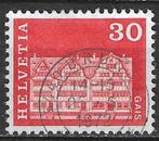 Zwitserland 1968 - Yvert 819 - Huizen te Gais (ST), Verzenden, Gestempeld