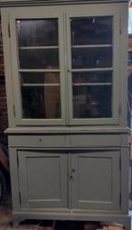 kast, Huis en Inrichting, Kasten | Kledingkasten, Ophalen, Gebruikt, 200 cm of meer, Grenenhout