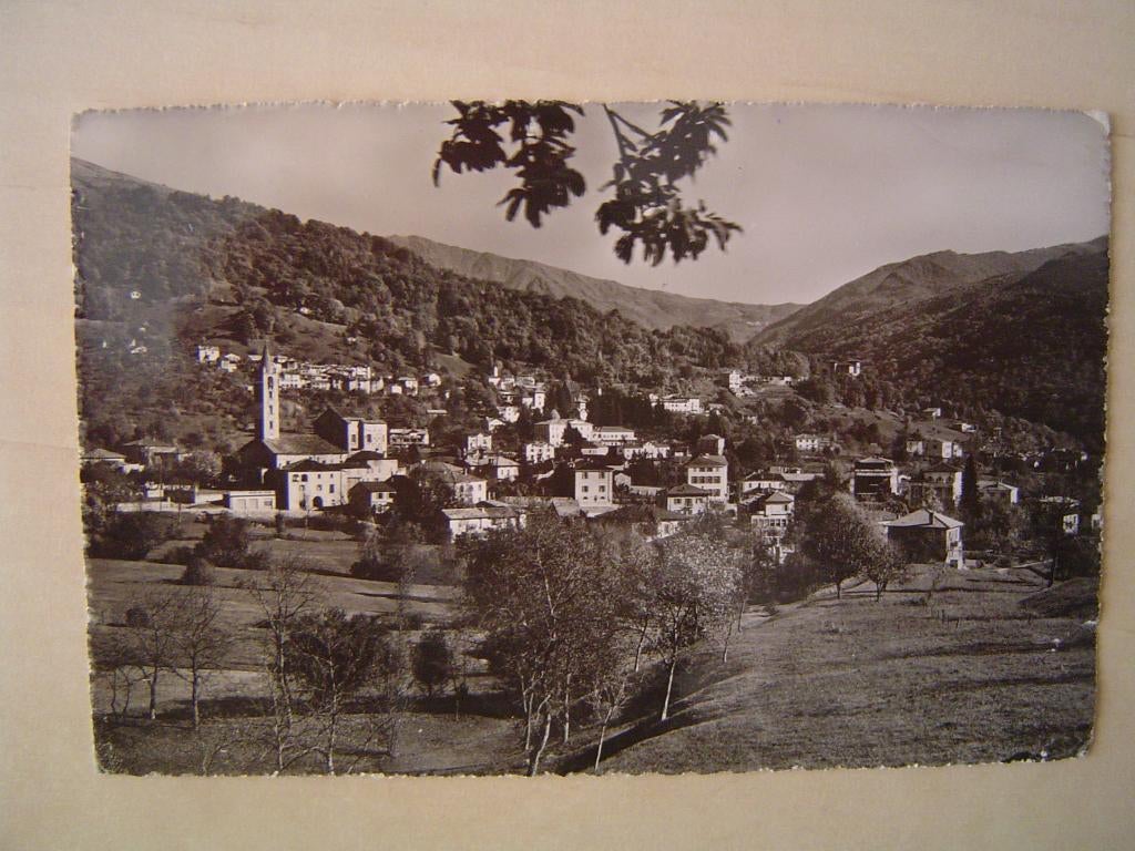 ansichtkaart Tesserete Panorama, Verzamelen, Verzenden, 1940 tot 1960, Gelopen, Italië