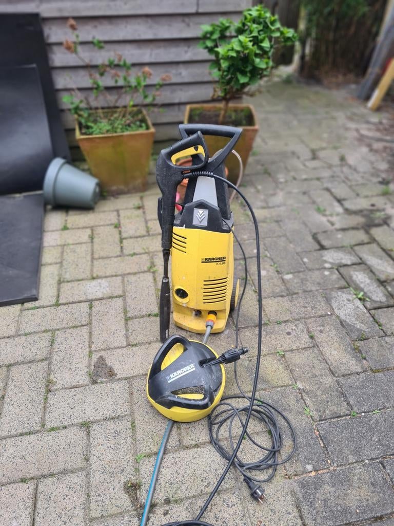 Kärcher K4 defect – voor onderdelen / handige klusser, Ophalen of Verzenden, Gebruikt, Elektrisch