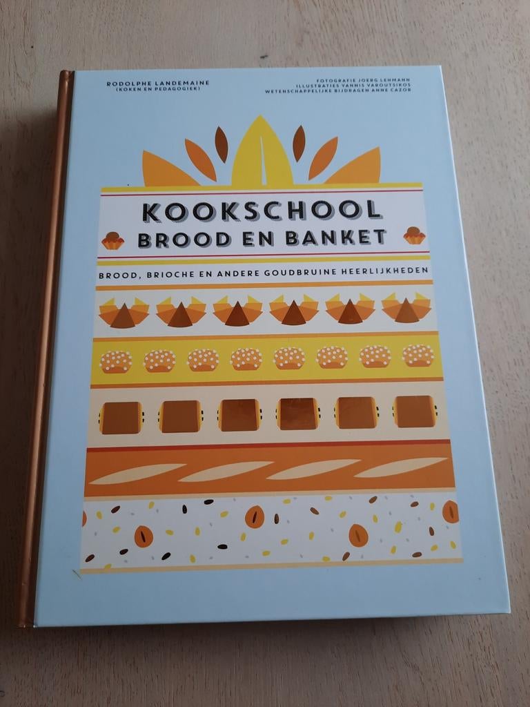 KOOKSCHOOL BROOD EN BANKET, Boeken, Ophalen of Verzenden, Zo goed als nieuw