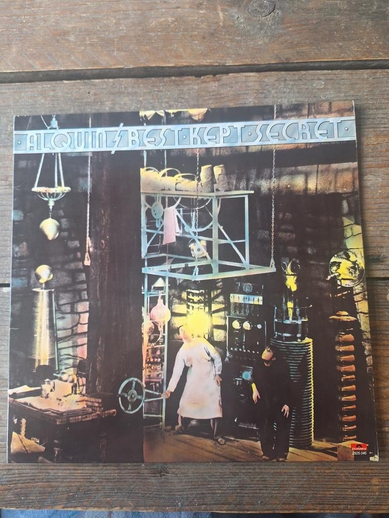 Alquin - Best Kept Secret  2925 045  NL 1976, Cd's en Dvd's, Ophalen of Verzenden, Zo goed als nieuw, 12 inch, Poprock