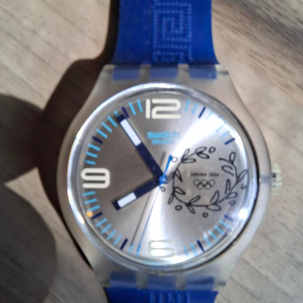 Swatch horloge Athene 2004 vintage olympiade special., Ophalen of Verzenden, Nieuw, Swatch