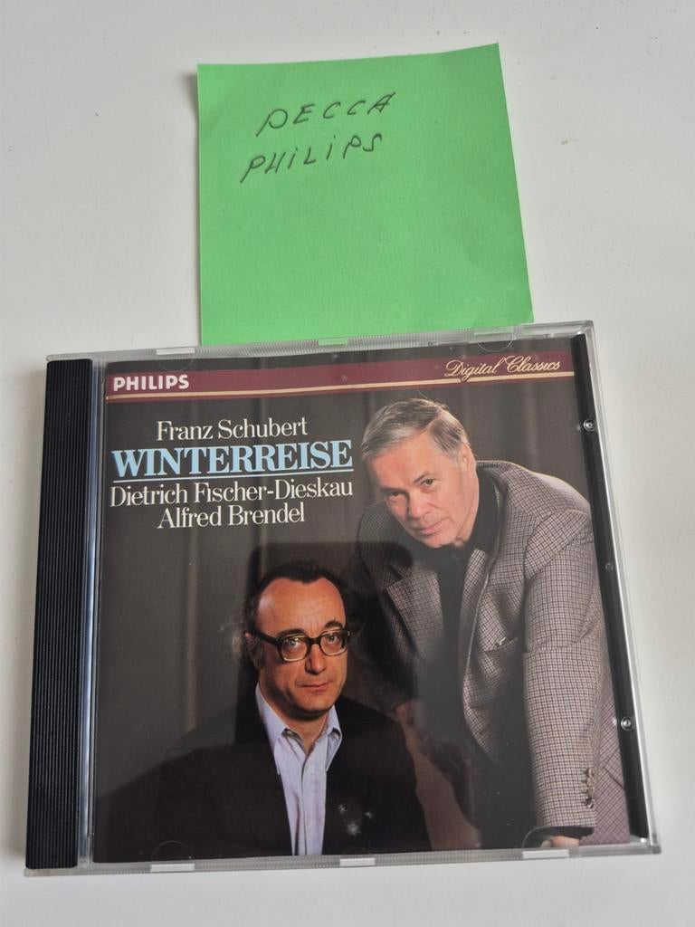 Franz Schubert - Winterreise - Dietrich Fischer-Dieskau, Ophalen of Verzenden, Romantiek, Gebruikt, Vocaal