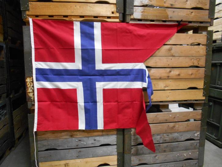 Scheepsvlag Shipmate vlag Noorwegen oorlog Ca 110x170 cm, Verzamelen, Militaria | Algemeen, Landmacht, Overige gebieden, Ophalen of Verzenden