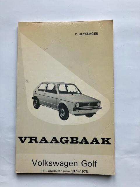 Vraagbaak Volkswagen Golf 1100   1974 - 1978, Ophalen of Verzenden