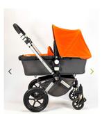 Bugaboo Cameleon 2 antraciet/oranje kinderwagen, Gebruikt, Bugaboo, Ophalen of Verzenden, Combiwagen
