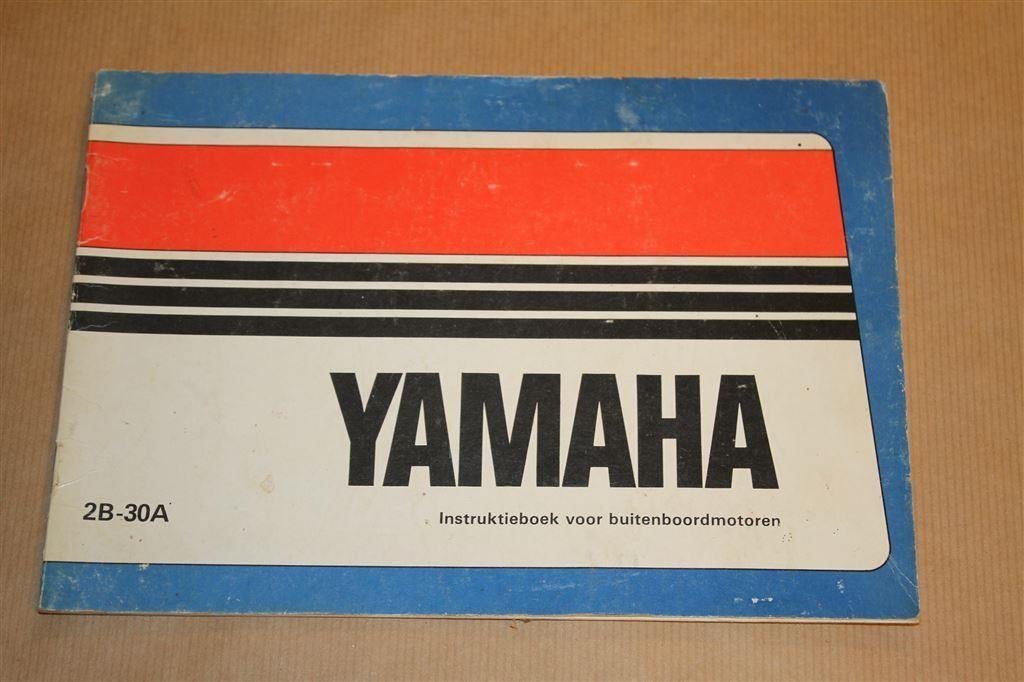 Yamaha - Instruktieboek voor buitenboordmotoren 1980, Ophalen of Verzenden, Gelezen