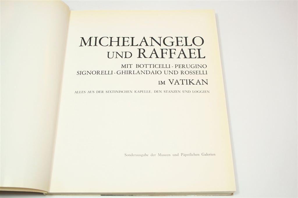 Michelangelo und Raffael — Fresco's Sixtijnse Kapel, Ophalen of Verzenden, Gelezen