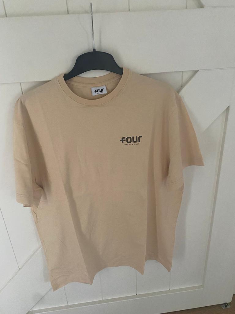 Four Amsterdam T-shirt, Ophalen of Verzenden, Nieuw, Maat 46 (S) of kleiner, Beige