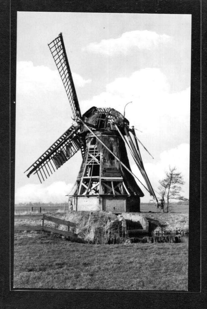 molen; Poldermolen De Broekstermolen te Broeksterwoude., Verzamelen, Verzenden, 1960 tot 1980, Ongelopen, Friesland