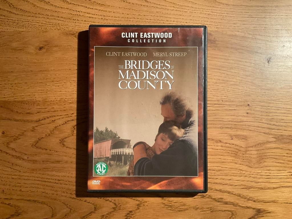 The Bridges of Madison County, Clint Eastwood, Meryl Streep., Cd's en Dvd's, Dvd's | Klassiekers, Zo goed als nieuw, Actie en Avontuur
