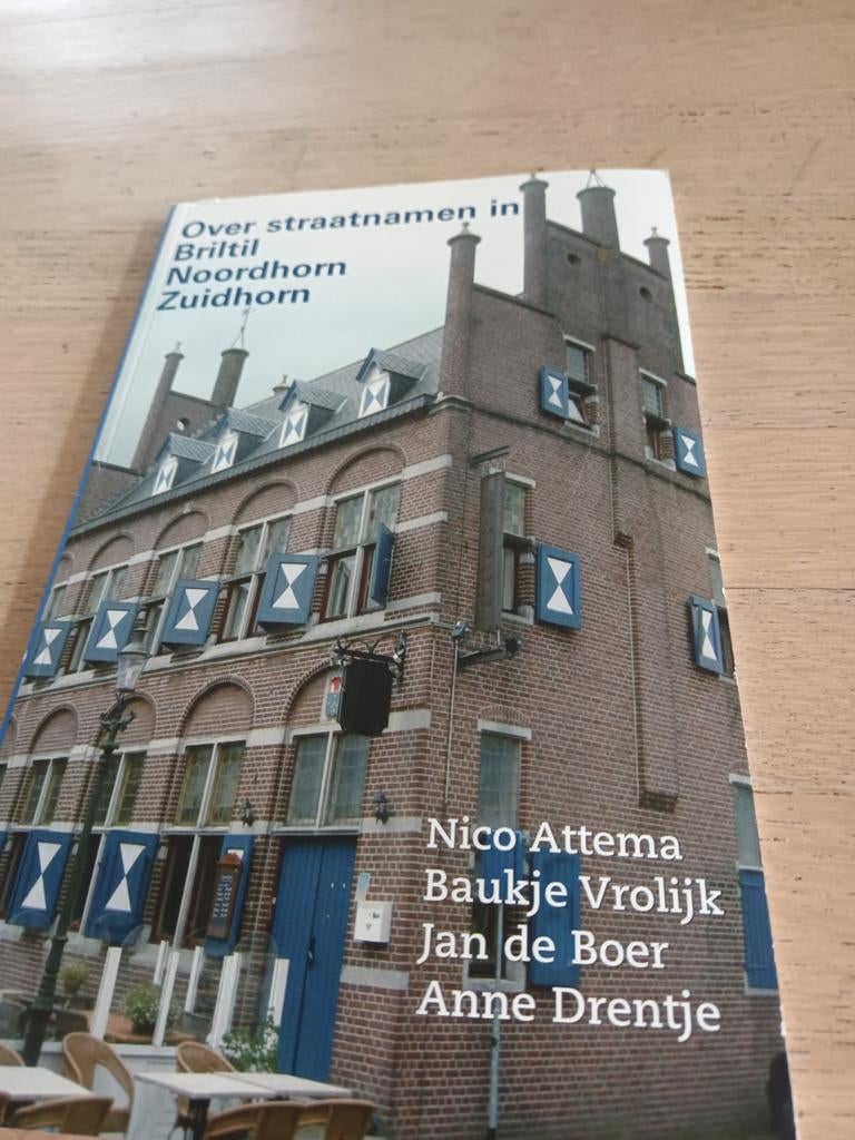 Over Straatnamen in Briltil,Noordhoek, Zuidhorn, Ophalen of Verzenden