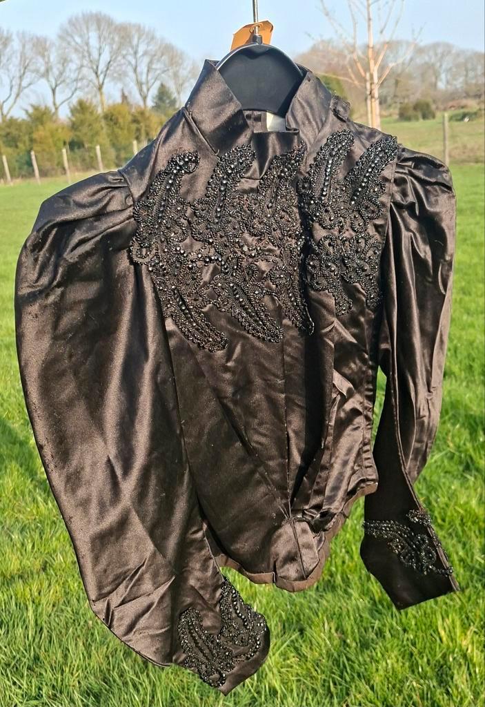 Antieke zijde bodice, Antiek en Kunst, Antiek | Kleding en Accessoires, Dames, Ophalen of Verzenden