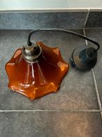 Vintage glazen hanglampje, Ophalen of Verzenden, Glas, Minder dan 50 cm