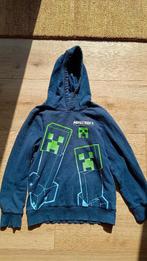 Stoere Minecraft Hoodie / Trui Creeper – Maat 140, Gebruikt, Trui of Vest, Minecraft, Ophalen of Verzenden