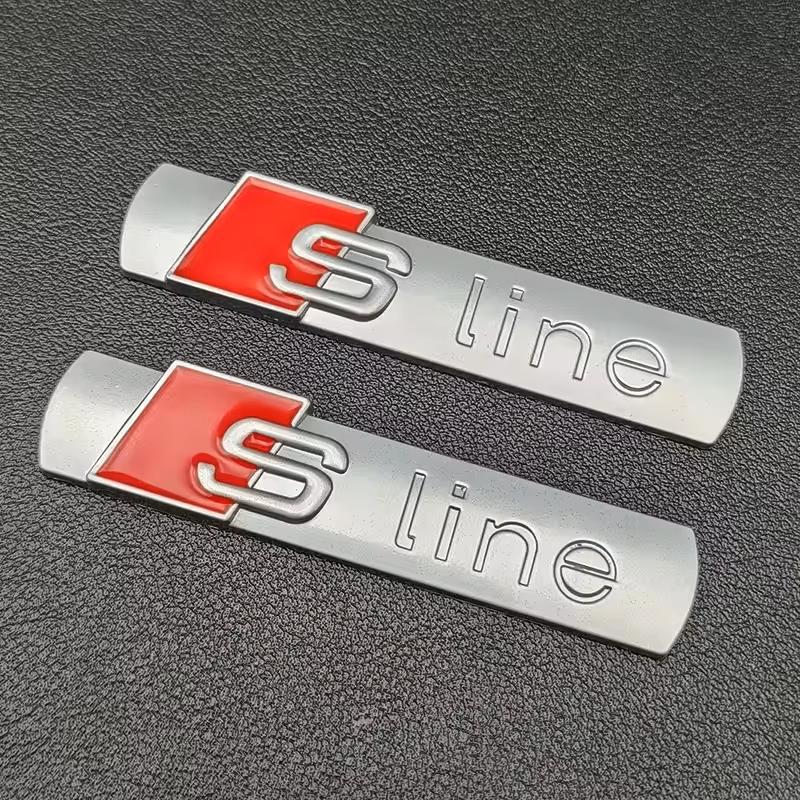 Audi S-line Badges, Ophalen of Verzenden, Nieuw