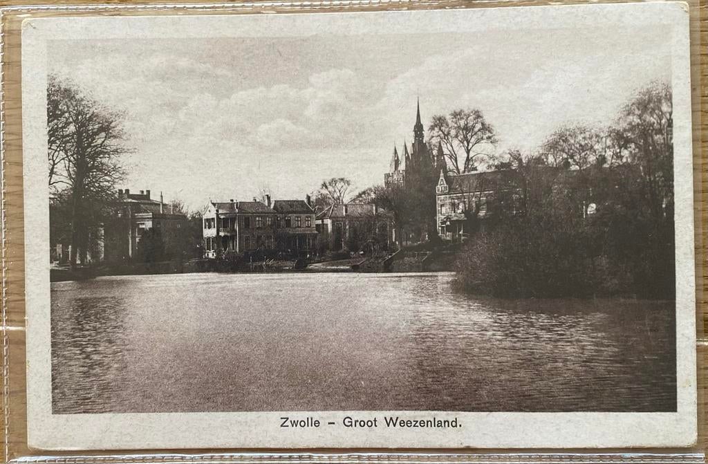 5 ansichtkaarten uit zwolle, Ophalen of Verzenden, Overijssel