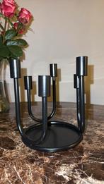 Kandelaar zwart, 25 tot 50 cm, Zwart, Ophalen of Verzenden, Zo goed als nieuw