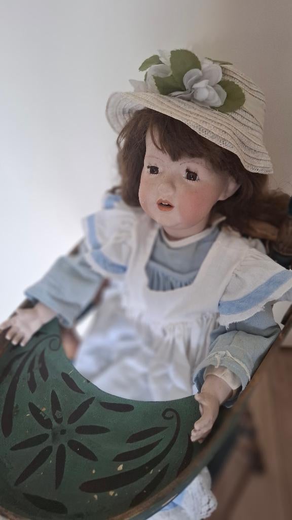 Museale Antieke Kestner Pop - J.D.K. Germany 237 - 56 cm, Antiek en Kunst, Antiek | Speelgoed, Ophalen