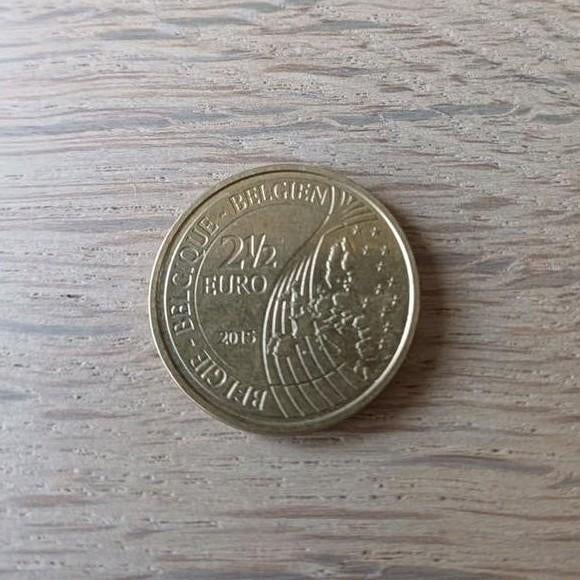 🪙Te koop: 2,5 Euromunt België - Slag bij Waterloo, Postzegels en Munten, Ophalen of Verzenden, België, Overige waardes, Losse munt