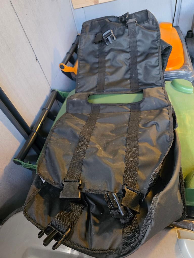 Dubbelzijdige fiets tas, Fietsen en Brommers, Ophalen, Zo goed als nieuw