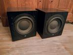2x Bowers en Wilkins ASW750 subwoofers 2x1000Watt, Audio, Tv en Foto, Luidsprekers, Zo goed als nieuw, 120 watt of meer, Front, Rear of Stereo speakers