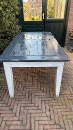 GRATIS : Tuintafel van teakhout, Tuin en Terras, Ophalen, Gebruikt, Rechthoekig, Teakhout