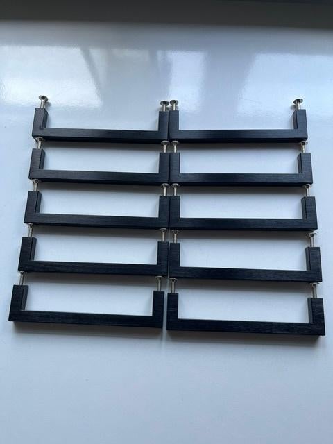 Handgrepen  10x., Ophalen of Verzenden, Zo goed als nieuw, IJzer, Overige typen