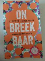 Onbreekbaar, Lisette Jonkman, Ophalen of Verzenden, Zo goed als nieuw