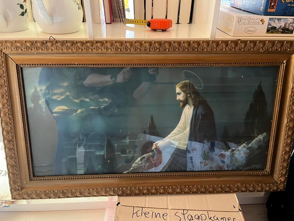 Religieuze afbeelding, Ophalen