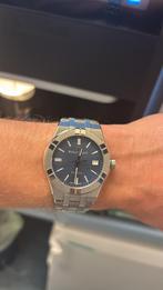 Maurice Lacroix Aikon Automaat 39mm blauw, Sieraden, Tassen en Uiterlijk, Horloges | Heren, Overige merken, Staal, Gebruikt, Staal