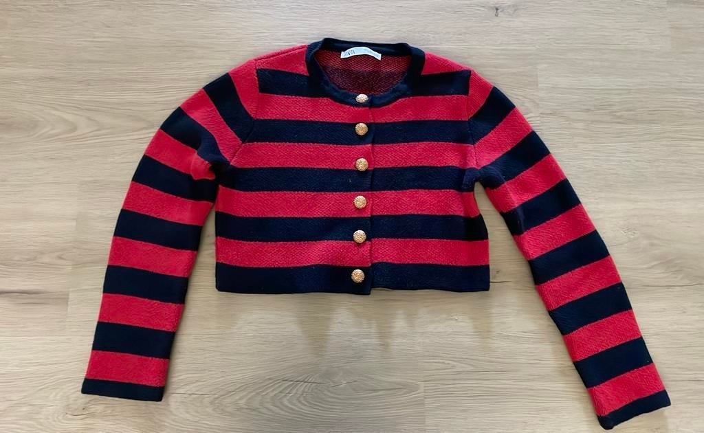 Zara vest, Ophalen of Verzenden, Zo goed als nieuw, Blauw