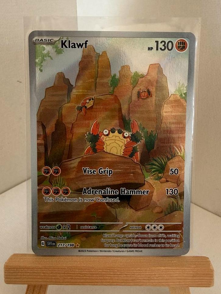 Klawf svi 217, Hobby en Vrije tijd, Verzamelkaartspellen | Pokémon, Zo goed als nieuw, Ophalen of Verzenden