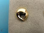 Gouden oorknopjes hartjes                                G75, Gebruikt, ., Ophalen of Verzenden, .