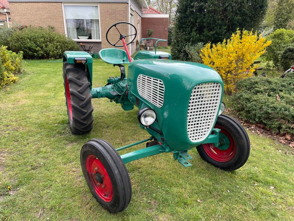 Leuke Guldner hobby trekker, Ophalen, Oldtimer