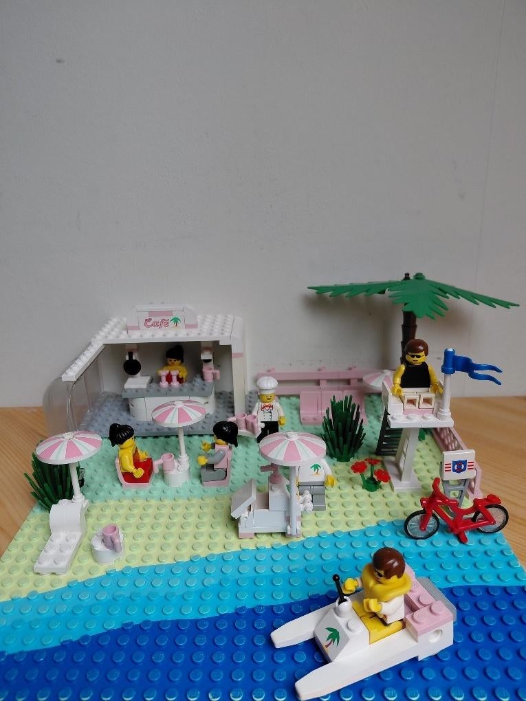 Lego 6411 Sand dollar cafe, Kinderen en Baby's, Speelgoed | Duplo en Lego, Ophalen, Gebruikt, Inclusief extra onderdelen, Lego