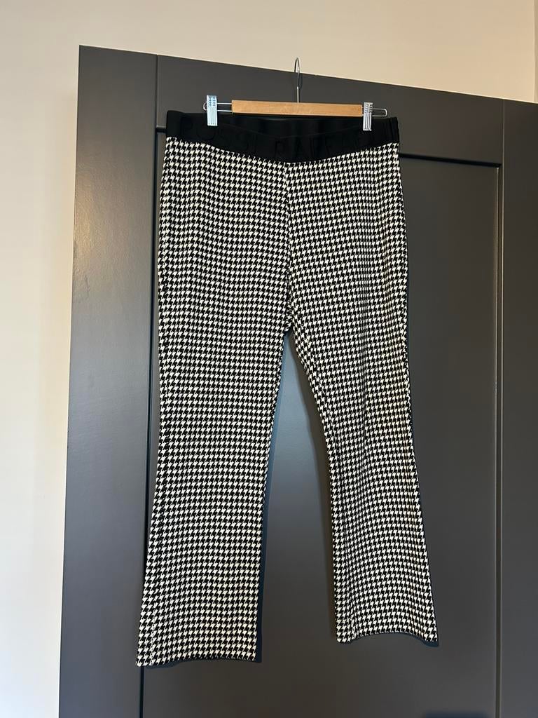 Fijne broek Raffaello Rossi maat 42 zwart/wit te koop, Verzenden, Zwart, Maat 42/44 (L), Zo goed als nieuw
